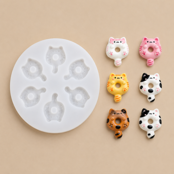 Producto - MOLDE WAX MELTS GATITOS -23H5-