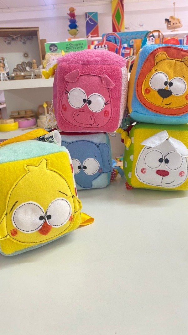 Producto - Cubo con texturas- Panchi