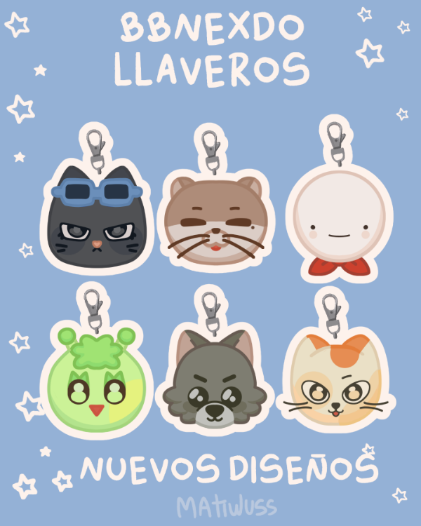 Producto - bbnexdo llaveros NUEVO