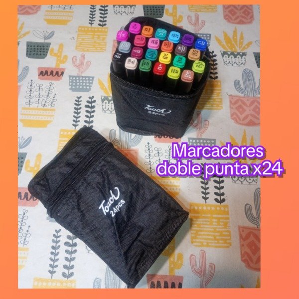 Producto - Marcadores doble x24
