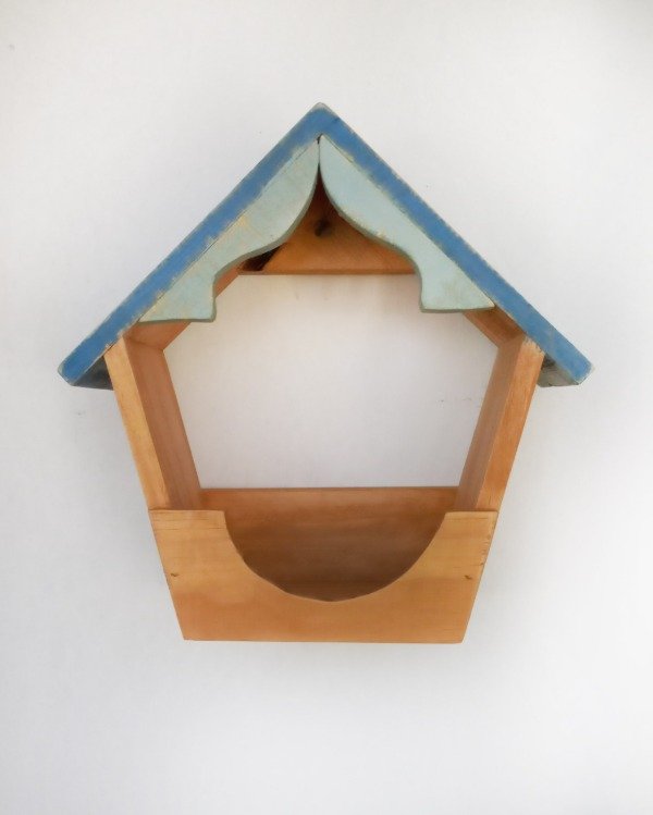 Producto - Comedero para semillas -para pared- (azul country)