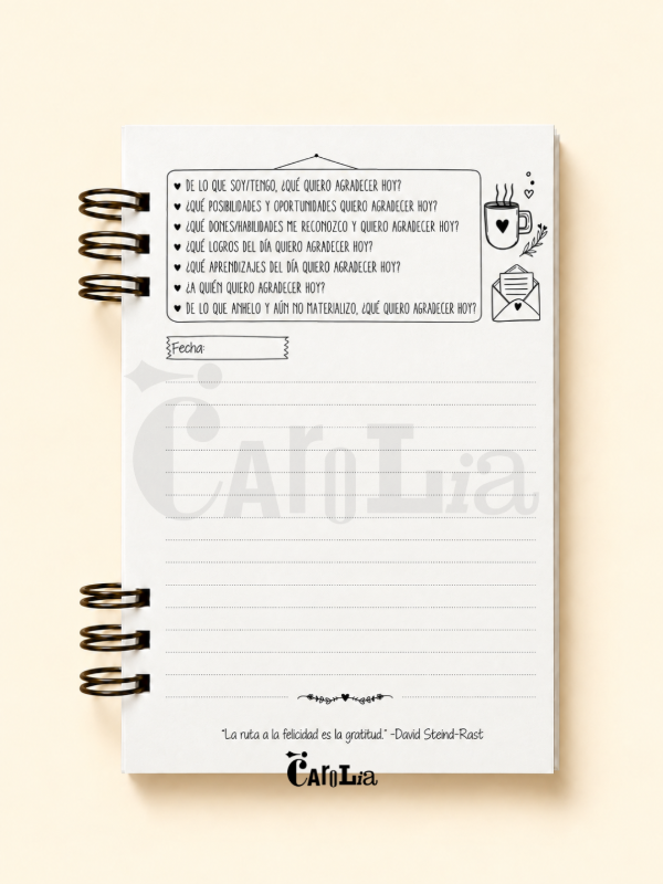 Producto - Diario de Gratitud - 3