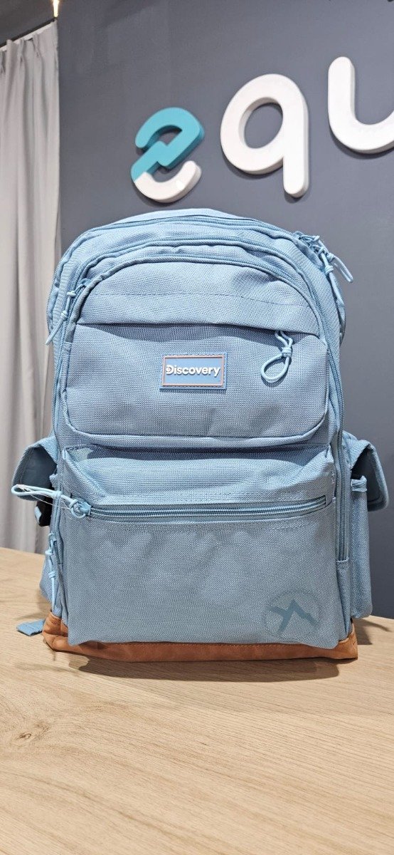 Producto - Mochila Discovery celeste 281836