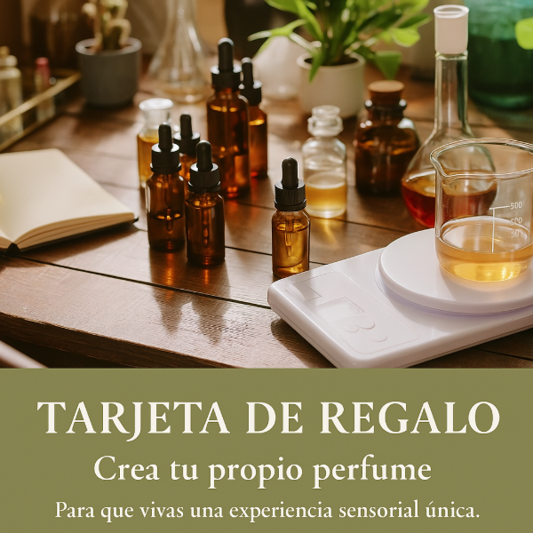 Producto - Tarjeta de regalo - Crea tu propio perfume