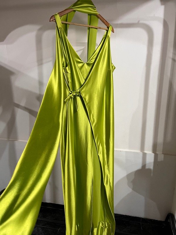 Producto - Vestido Mónaco de satén de punto - 1