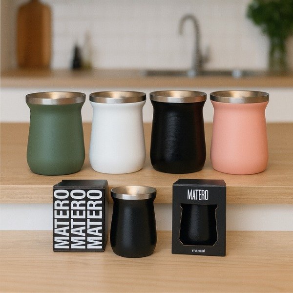 Producto - MATE MATERO ACERO INOXIDABLE