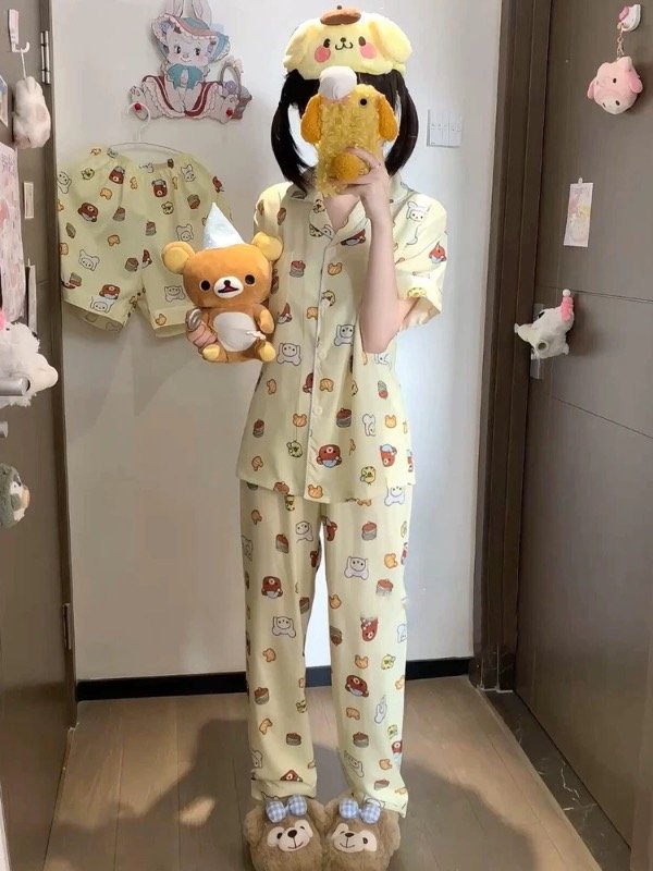 Producto - Pijama Rilakkuma Cake 3 Piezas