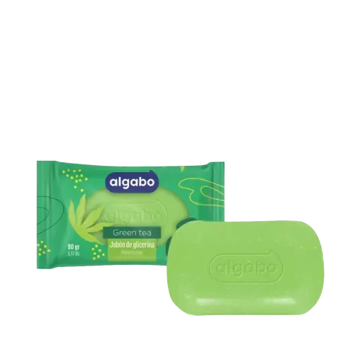 Producto - Jabon de Glicerina Green Tea 90gr ALGABO