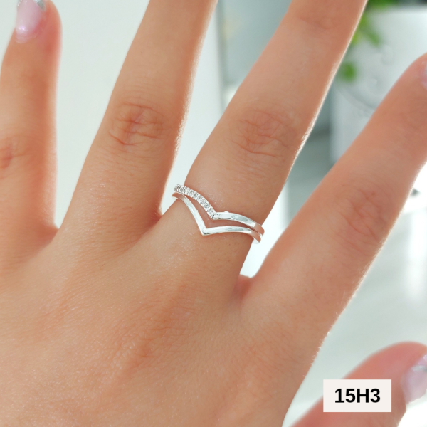 Producto - Anillo tipo v doble