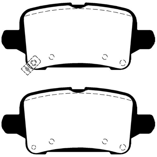 Producto - Pastillas de Freno Traseras Litton Cruze II 1.4 T (16/-)