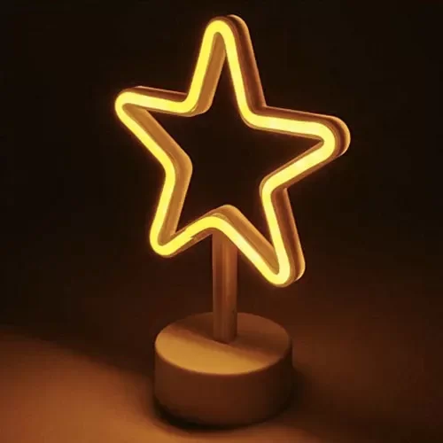 Producto - Lámpara Velador Neón "Estrella"