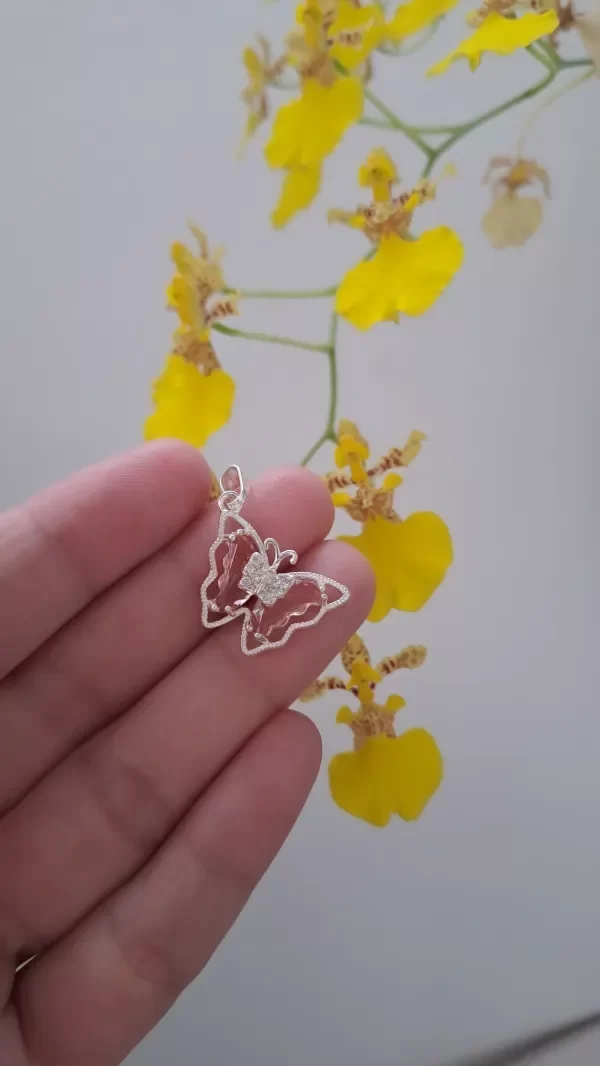 Producto - Dije Mariposa Rosita