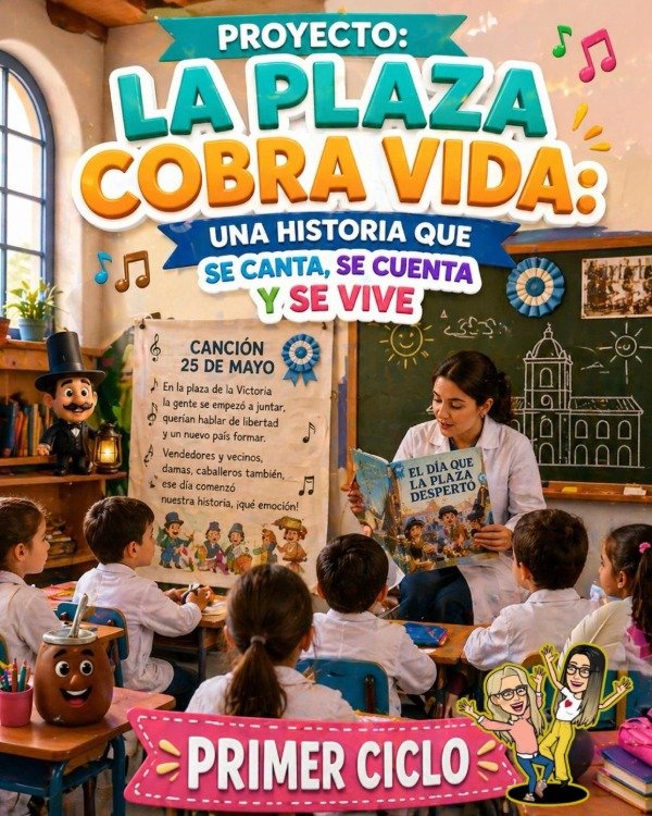Producto - PRTO. LA PLAZA COBRA VIDA UNA HISTORIA QUE SE CANTA SE CUENTA Y SE VIVE