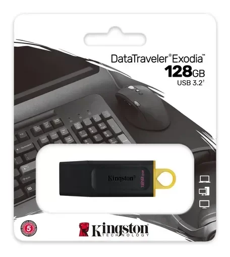 Producto - Pendrive Memoria Usb Kingston 128GB