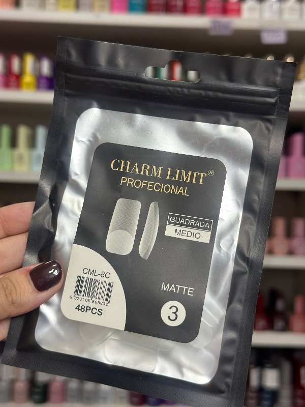 Producto - TIPS SOFT GEL Cuadrada x48 (Charm Limit) n-03