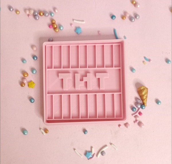 Producto - Cortante 3D con sello Minecraft