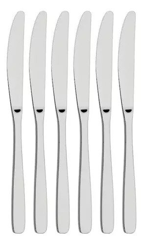 Producto - Set X 6 Cuchillo De Mesa Acero Inox Tramontina Cosmos