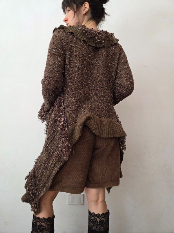 Producto - Saco Marron Vuelos - 7