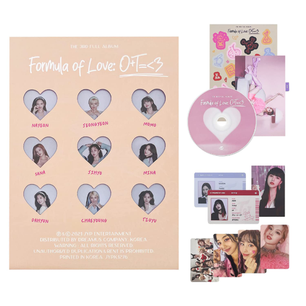 Producto - TWICE - FORMULA OF LOVE (Full of Love ver.)