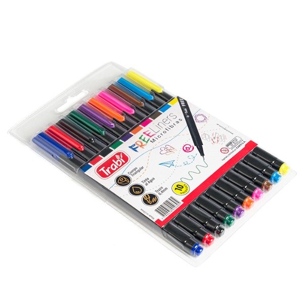 Producto - Microfibras de colores x10 TRABI