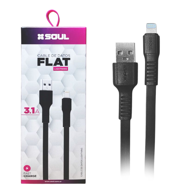 Producto - Cable Usb Soul Flat LIGHTNING