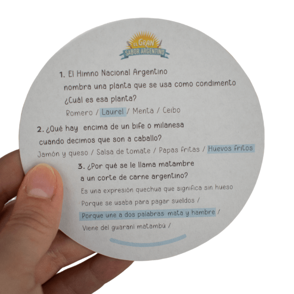 Producto - El Gran Sabor Argentino [Alquiler] - 2
