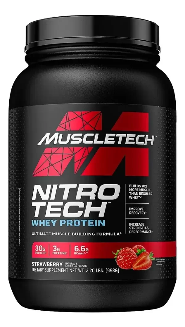 Producto - MUSCLETECH - NITRO TECH 2.2 LBS