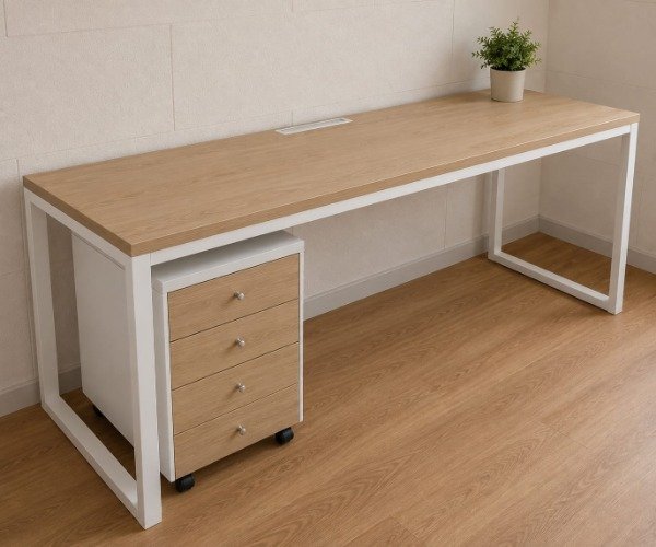 Producto - Escritorio 200x70 mas cajonera - 0