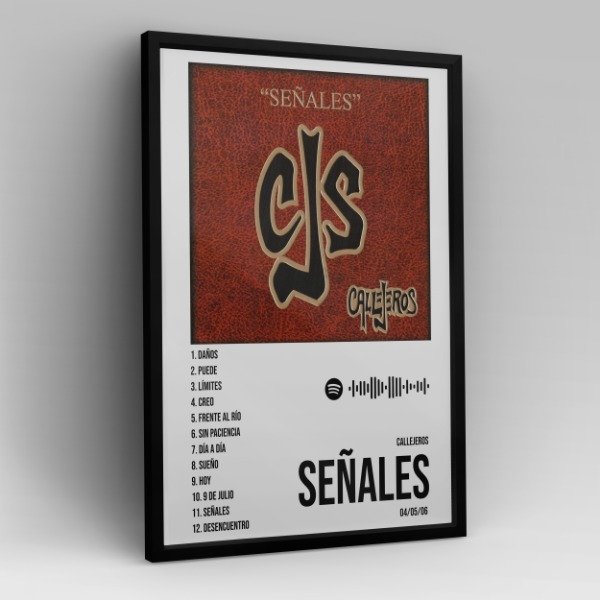 Producto - Cuadro Álbum Callejeros Señales