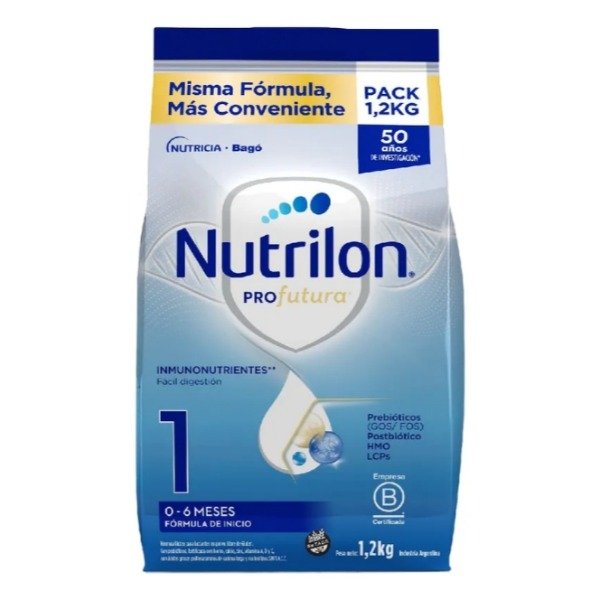 Producto - Leche Nutrilon 1 en Polvo - Pouch 1.2 kg - De 0 a 6 Meses