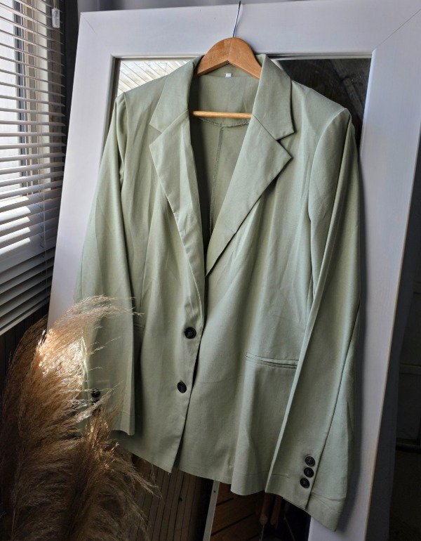 Producto - Blazer pistacho de lino