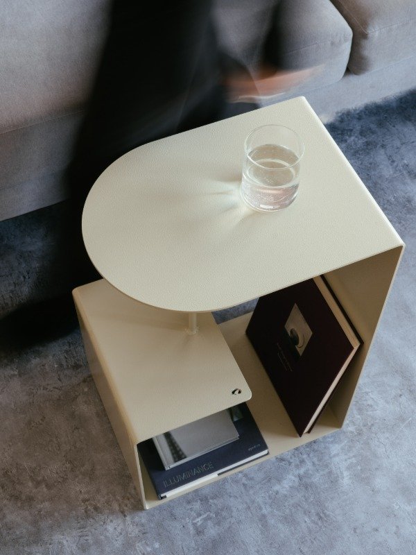 Producto - Mesa auxiliar/de luz G - Beige claro