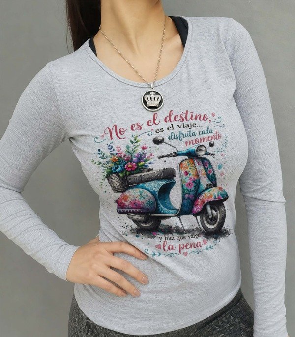 Producto - Remeras mangas largas Mujer Vintage Style - 4