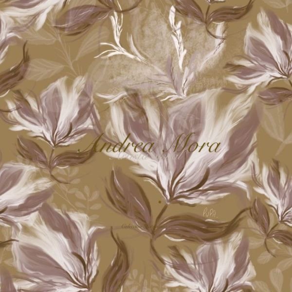 Producto - Estampa Patagonia Jardin Ocre