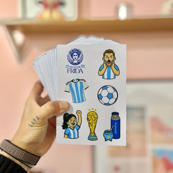 Producto - Planchitas de stickers 10x14cm personalizadas