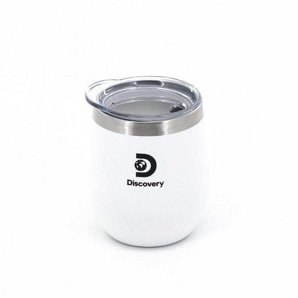Producto - MATE DISCOVERY BLANCO CON TAPA