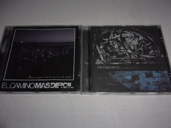 Producto - 2 CD EL CAMINO MAS DIFICIL INCENDIARIO + SIEMPRE QUEMANDO LOS CAMINOS DE F10