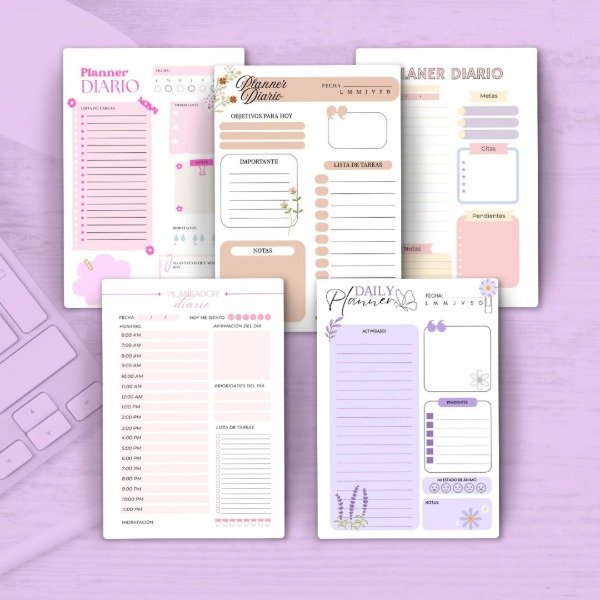 Producto - KIT BLOCK DE NOTAS A6 IMPRIMIBLE