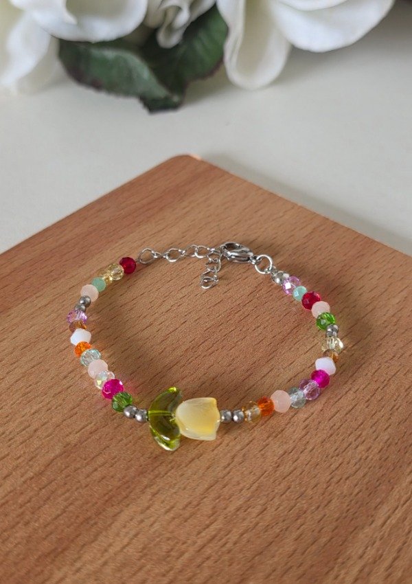 Producto - Pulsera Primavera Tulipán - Amarillo - 0