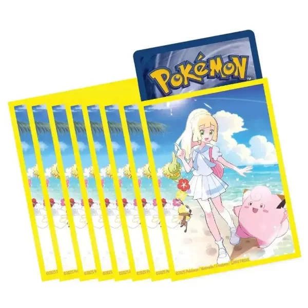 Producto - Folios Lillie Tournament Collection Sleeves Pokemon Original x 65 Unidades
