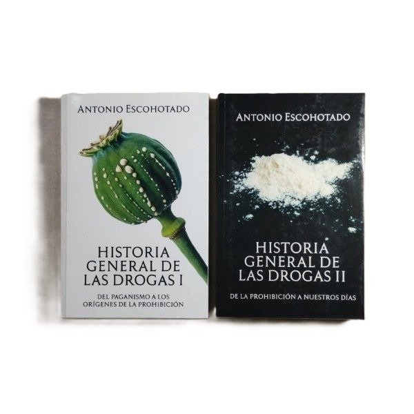 Producto - Historia General de las Drogas I y II -NUEVO- Escohotado-La Emboscadura 2018 - 1