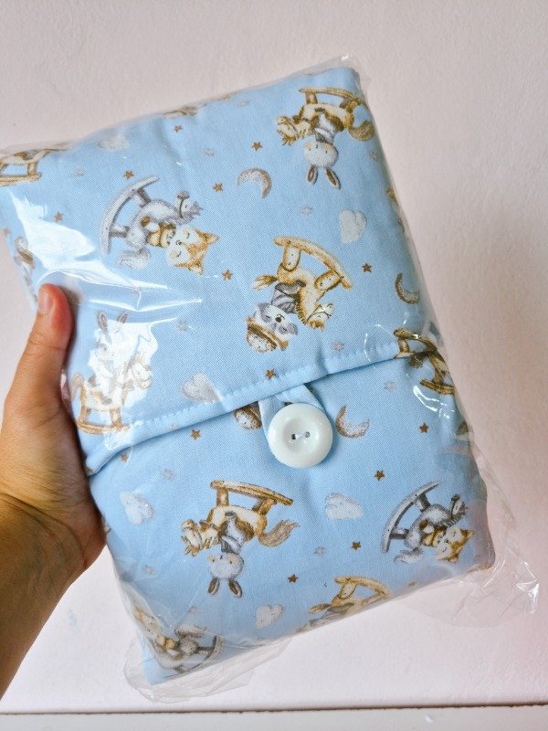 Producto - Cambiador CLÁSICO Caballitos celeste