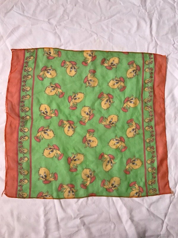 Producto - Vintage Tweety green kerchief.