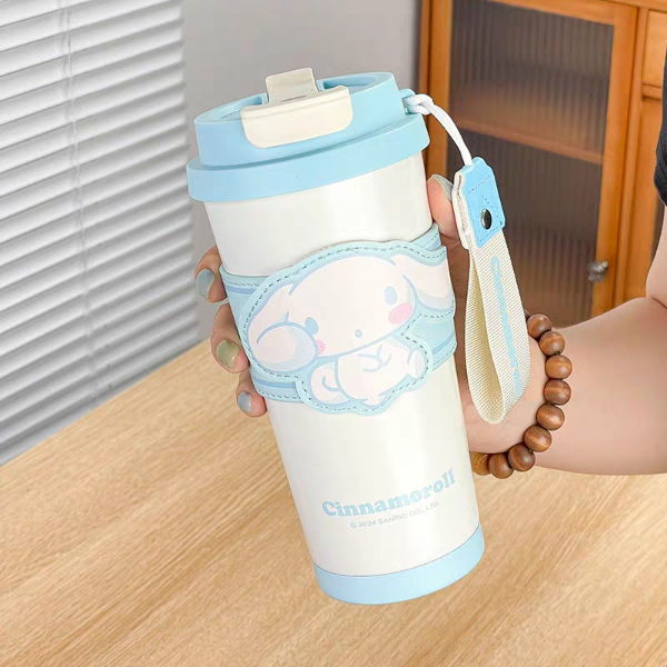 Producto - Vaso termico 520ml Con Tapa Cinnamoroll Licencia Oficial