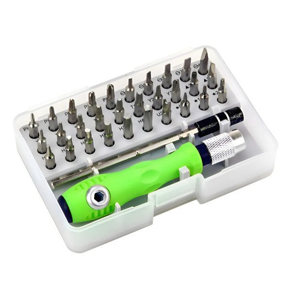 Producto - Destornillador Set de Precision con 32 Piezas Mango Antideslizante