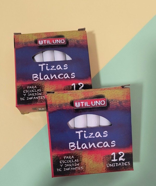 Producto - Tizas blancas x 12 unid