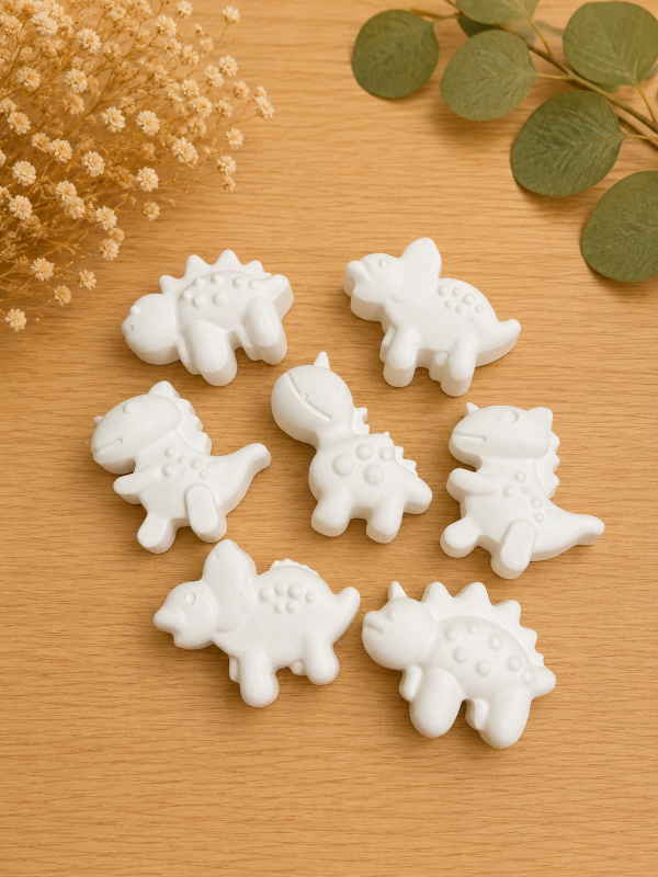 Producto - Pack x15 piezas dinos yeso