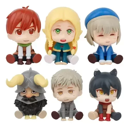 Producto - Figura Gashapon Dungeon Meshi - Set de 6un. 6.2cm