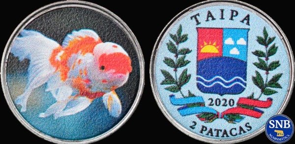 Producto - Isla de Taipa - 2 Patacas (2020) #3 - En Macao