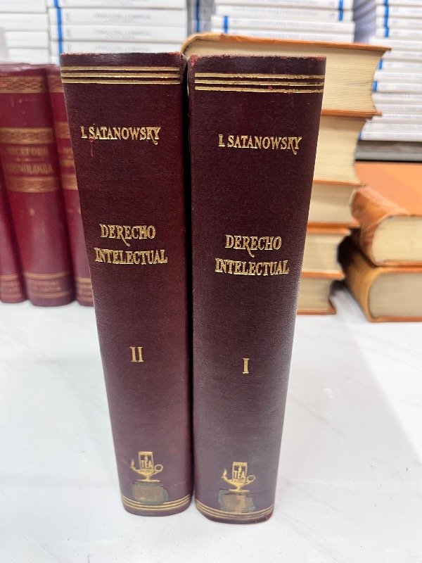 Producto - Derecho intelectual 2 tomos Sataniwsky - 1